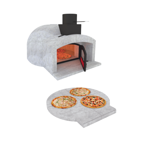 FORNO A LEGNA MODELLO GUSTO 80