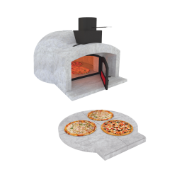 FORNO A LEGNA MODELLO GUSTO 80 SUPER