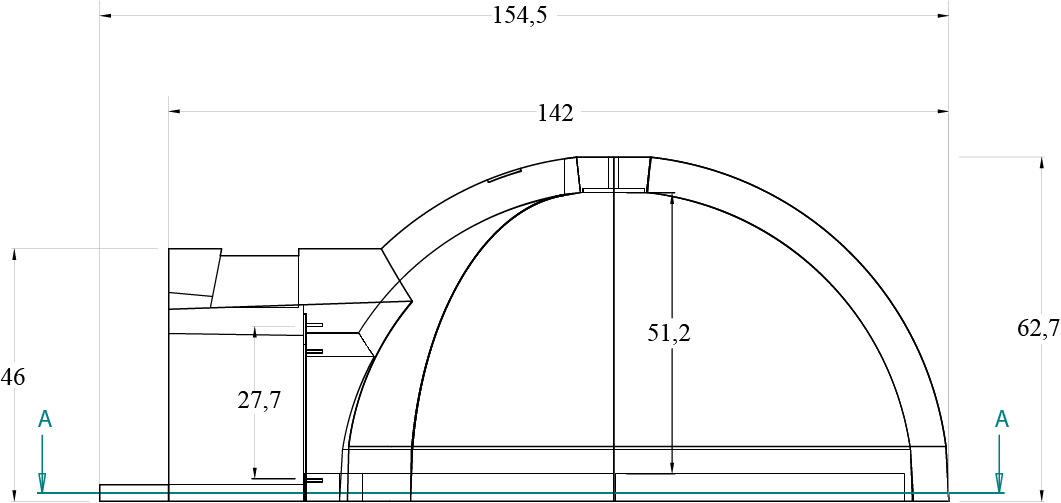 Forno a Legna GUSTO 110