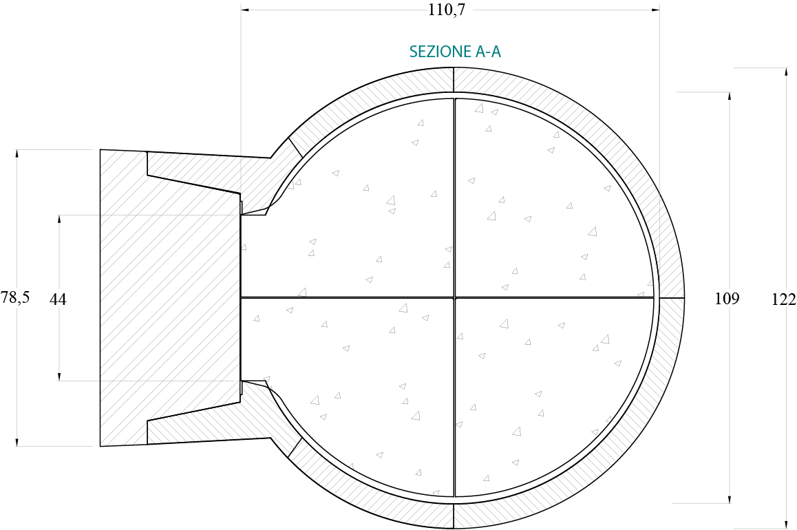 Forno a Legna GUSTO 110